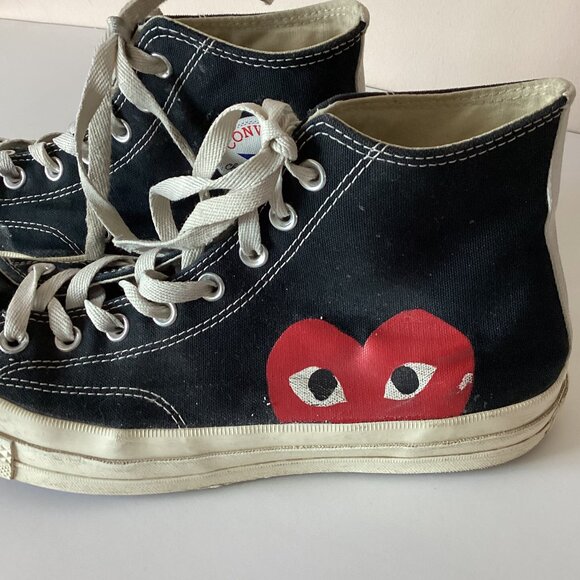 Converse Chuck Taylor All Star Comme des Garcon Athletic Shoes Unisex Sneakers - Picture 2 of 15